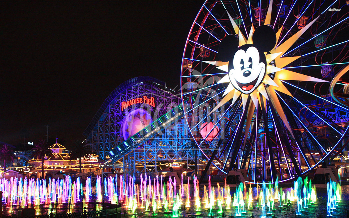Paradise Pier Disneyland California